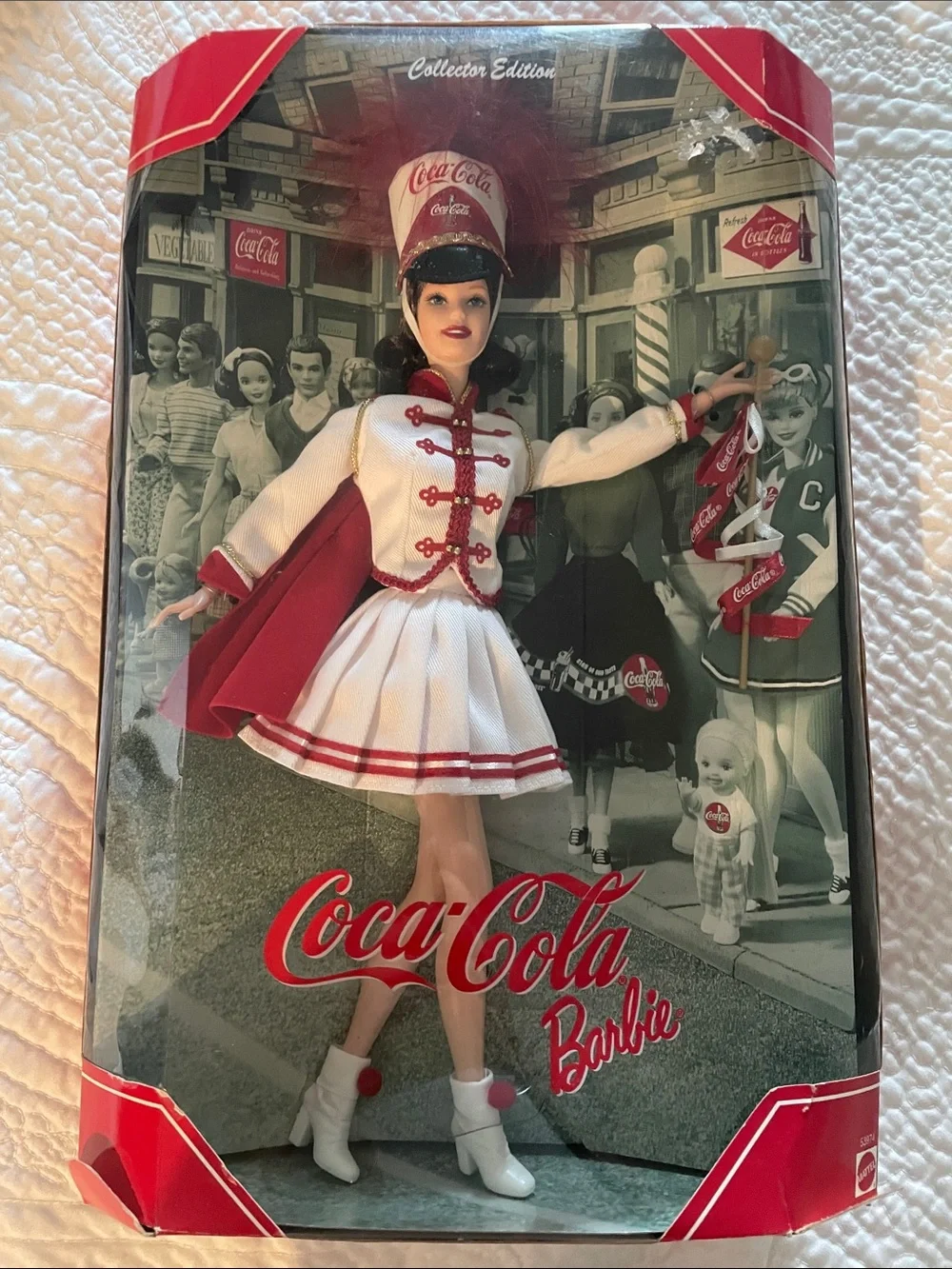 Barbie Collector Edition Coca Cola Marching Band Outfit in Red and White
